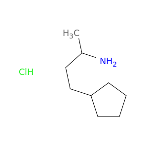 4-cyclopentylbutan-2-amine hydrochloride