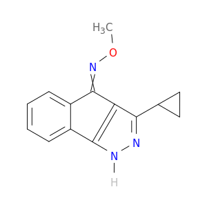3-Cyclopropylindeno(1,2-c)pyrazol-4(1H)-one-O-methyloxime