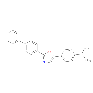Oxazole, 2-[1,1'-biphenyl]-4-yl-5-[4-(1-methylethyl)phenyl]-
