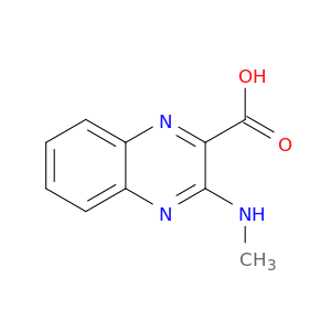2-Quinoxalinecarboxylicacid, 3-(methylamino)-