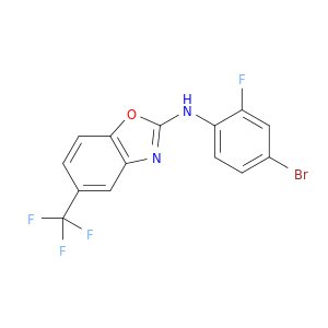 2-Benzoxazolamine, N-(4-bromo-2-fluorophenyl)-5-(trifluoromethyl)-