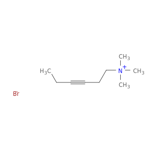 3-Hexyn-1-aminium, N,N,N-trimethyl-, bromide