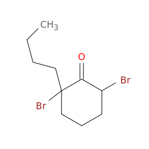Cyclohexanone, 2,6-dibromo-2-butyl-