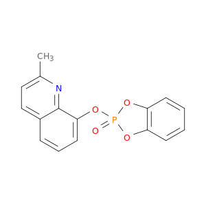 Quinoline, 2-methyl-8-[(2-oxido-1,3,2-benzodioxaphosphol-2-yl)oxy]-