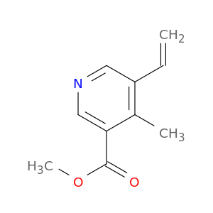 3-Pyridinecarboxylic acid, 5-ethenyl-4-methyl-, methyl ester