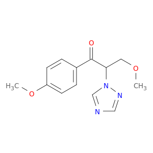3-METHOXY-2-(1H-1,2,4-TRIAZOL-1-YL)-4'-METHOXYPROPIOPHENONE