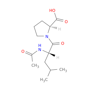 L-Proline, 1-(N-acetyl-L-leucyl)-