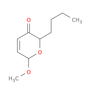2H-Pyran-3(6H)-one, 2-butyl-6-methoxy-