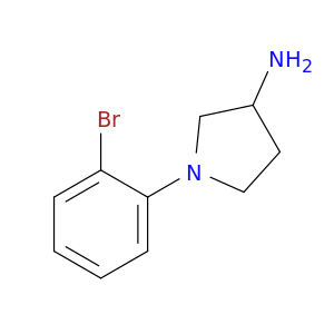 1-(2-Bromophenyl)pyrrolidin-3-amine