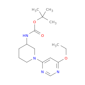 [1-(6-乙氧基-嘧啶-4-基)-哌啶-3-基]-氨基甲酸叔丁基酯