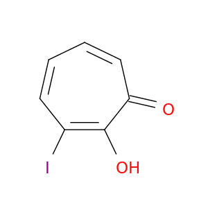 2,4,6-Cycloheptatrien-1-one,2-hydroxy-3-iodo-