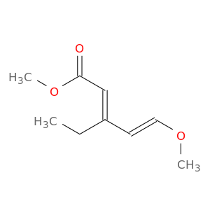 2,4-Pentadienoic acid, 3-ethyl-5-methoxy-, methyl ester, (E,E)-