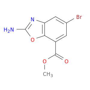 methyl 2-amino-5-bromo-1,3-benzoxazole-7-carboxylate