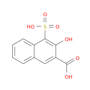 2-Naphthalenecarboxylic acid, 3-hydroxy-4-sulfo-