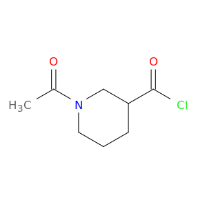 3-Piperidinecarbonylchloride, 1-acetyl-
