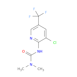 Urea, N'-[3-chloro-5-(trifluoromethyl)-2-pyridinyl]-N,N-dimethyl-
