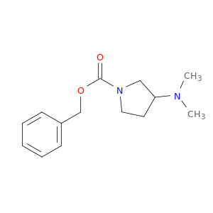 3-二甲基氨基-吡咯烷-1-羧酸苄基酯