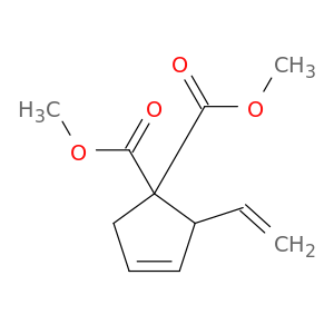 3-Cyclopentene-1,1-dicarboxylic acid, 2-ethenyl-, dimethyl ester