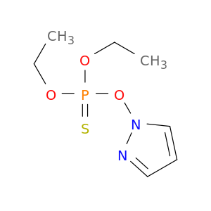 1H-Pyrazole, 1-[(diethoxyphosphinothioyl)oxy]-