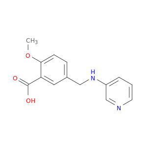 Benzoic acid, 2-methoxy-5-[(3-pyridinylamino)methyl]-