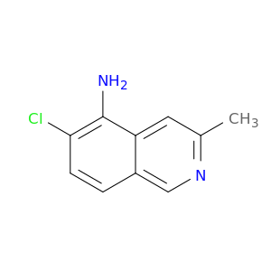 5-Isoquinolinamine, 6-chloro-3-methyl-