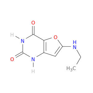 Furo[3,2-d]pyrimidine-2,4(1H,3H)-dione, 6-(ethylamino)-