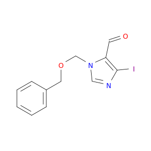1H-Imidazole-5-carboxaldehyde, 4-iodo-1-[(phenylmethoxy)methyl]-