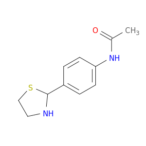 N-[4-(1,3-Thiazolan-2-yl)phenyl]acetamide