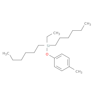 Silane, ethyldihexyl(4-methylphenoxy)-