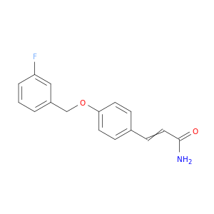 2-Propenamide, 3-[4-[(3-fluorophenyl)methoxy]phenyl]-