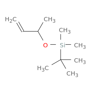 Silane, (1,1-dimethylethyl)dimethyl[(1-methyl-2-propenyl)oxy]-