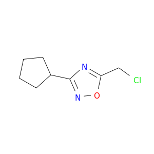 5-(Chloromethyl)-3-cyclopentyl-1,2,4-oxadiazole