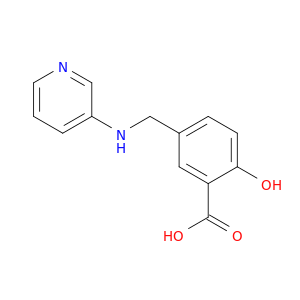 Benzoic acid, 2-hydroxy-5-[(3-pyridinylamino)methyl]-