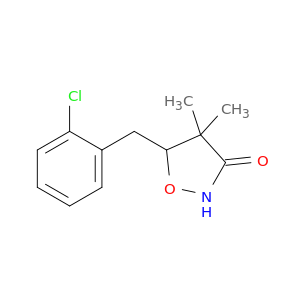 3-Isoxazolidinone, 5-[(2-chlorophenyl)methyl]-4,4-dimethyl-