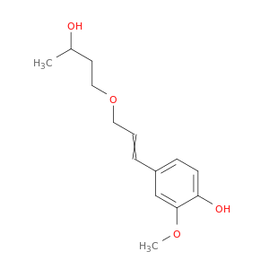Phenol, 4-[3-(3-hydroxybutoxy)-1-propenyl]-2-methoxy-