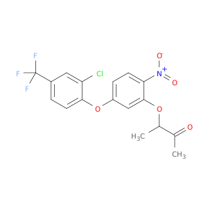 2-Butanone, 3-[5-[2-chloro-4-(trifluoromethyl)phenoxy]-2-nitrophenoxy]-