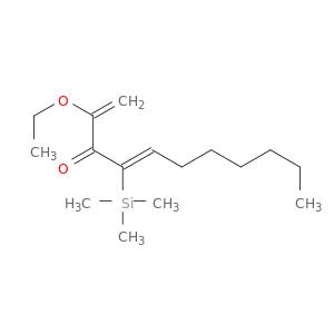 1,4-Undecadien-3-one, 2-ethoxy-4-(trimethylsilyl)-, (4Z)-