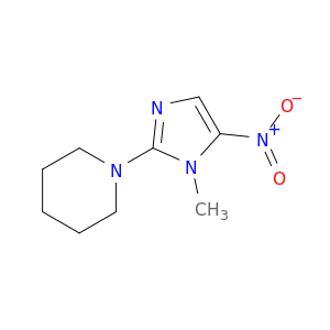 Piperidine, 1-(1-methyl-5-nitro-1H-imidazol-2-yl)-