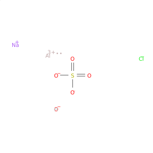 Aluminum sodium chloride hydroxide sulfate