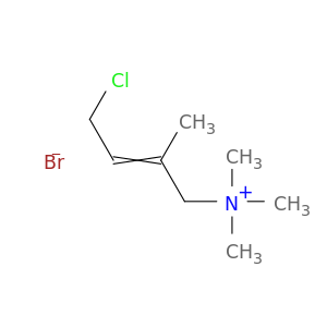 2-Buten-1-aminium, 4-chloro-N,N,N,2-tetramethyl-, bromide