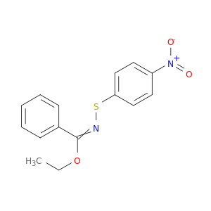 Benzenecarboximidic acid, N-[(4-nitrophenyl)thio]-, ethyl ester