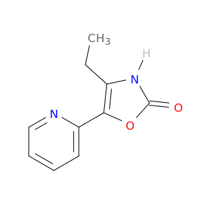 2(3H)-Oxazolone, 4-ethyl-5-(2-pyridinyl)-