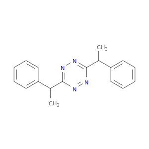 1,2,4,5-Tetrazine, 3,6-bis(1-phenylethyl)-