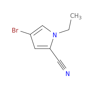 4-Bromo-1-ethyl-1H-pyrrole-2-carbonitrile