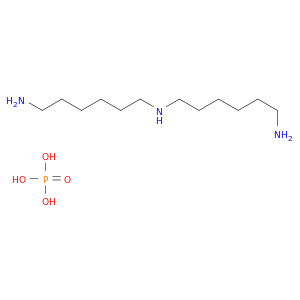 1,6-Hexanediamine, N-(6-aminohexyl)-, phosphate