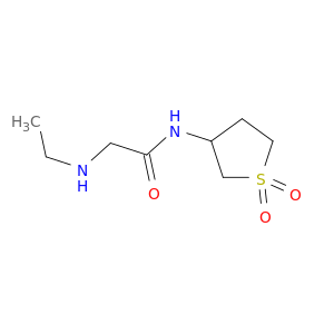 N-(1,1-dioxo-1lambda6-thiolan-3-yl)-2-(ethylamino)acetamide