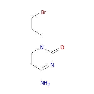 2(1H)-Pyrimidinone, 4-amino-1-(3-bromopropyl)-