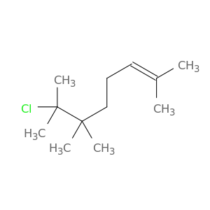 2-Octene, 7-chloro-2,6,6,7-tetramethyl-
