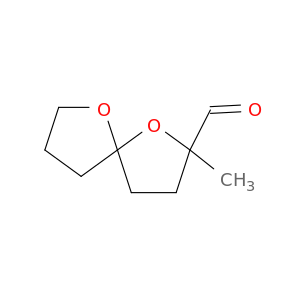 1,6-Dioxaspiro[4.4]nonane-2-carboxaldehyde, 2-methyl-