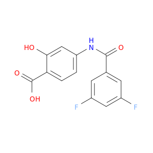 4-(3,5-Difluorobenzamido)-2-hydroxybenzoic Acid